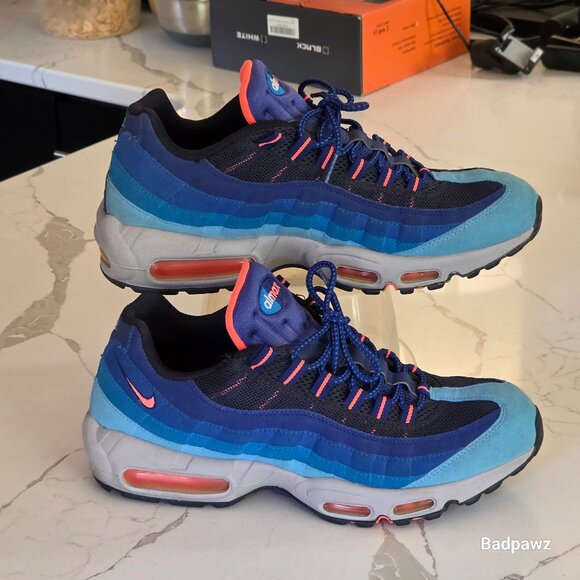 Nike Air Max 95 'University Blue' 2014 Men Size 12 - Picture 1 of 8